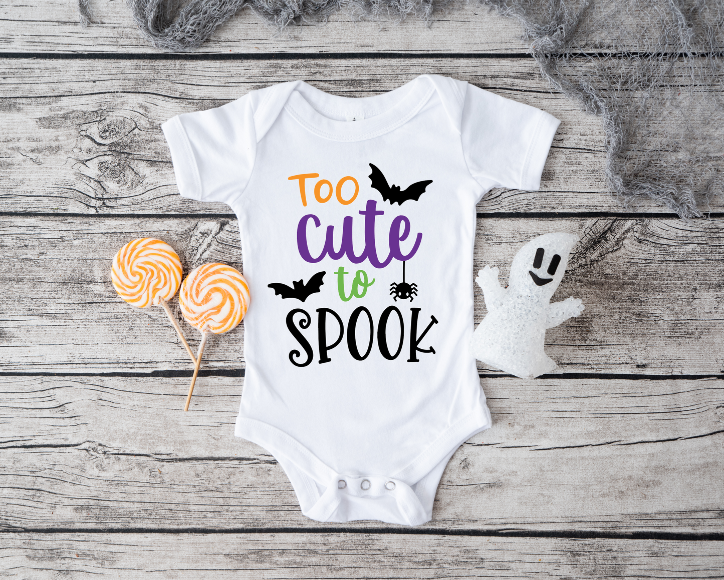 Too Cute To Spook Onesie