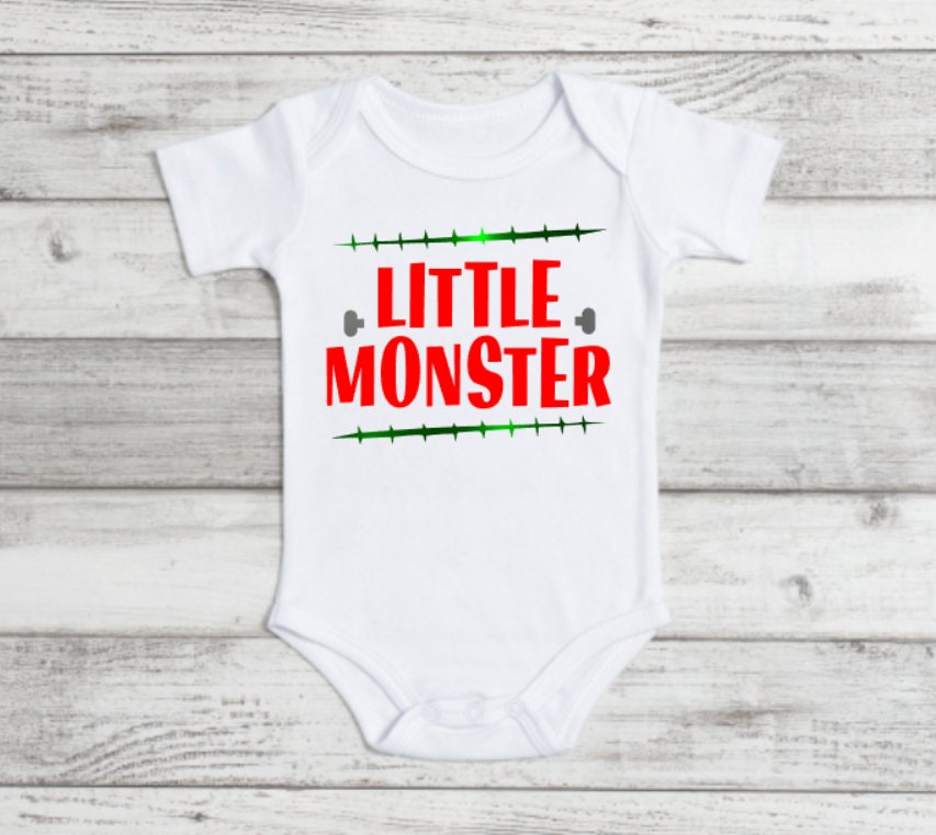 Little Monster Halloween Onesie