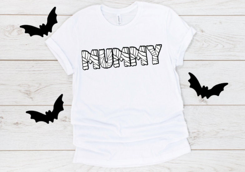 Mummy Shirt, I Love My Mummy, Halloween Shirt, Easy Costume