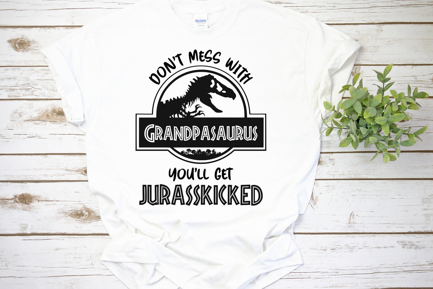 Don't Mess With, You'll Get Jurasskicked Adult Tee