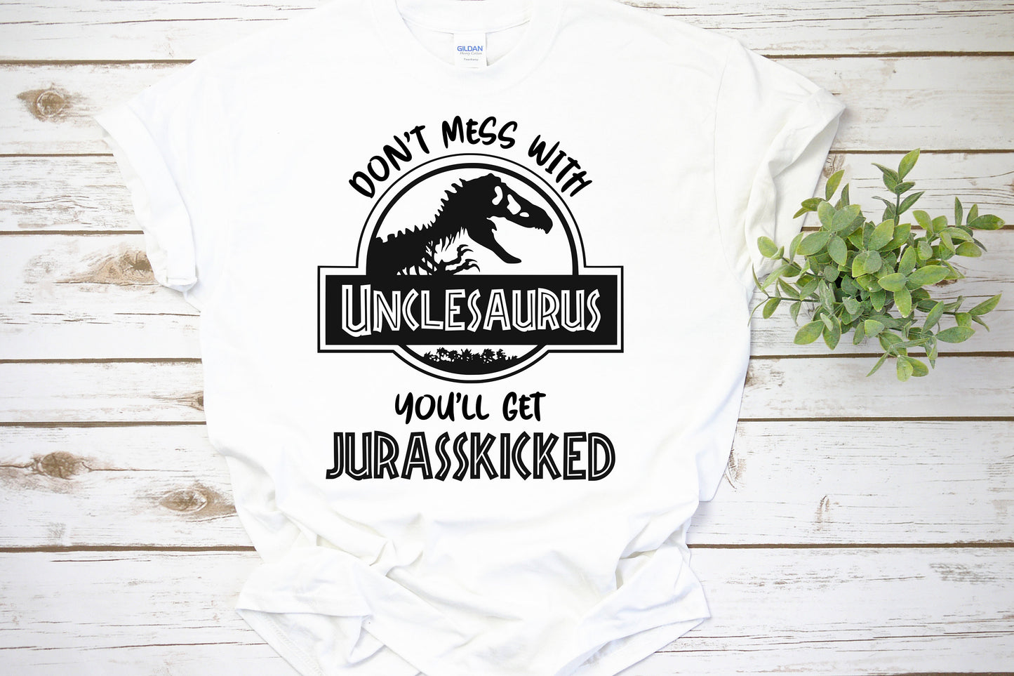 Don't Mess With, You'll Get Jurasskicked Adult Tee