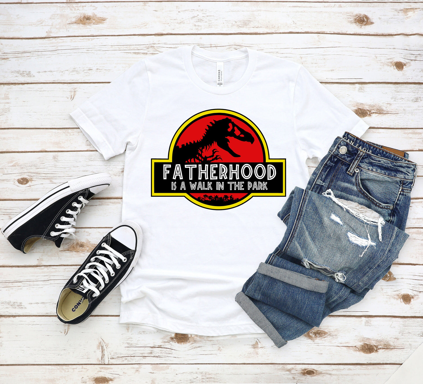 MotherHood Is A Walk In The Park / Jurassic Park / Mother’s Day T-shirt / Funny Mother’s Day Gift