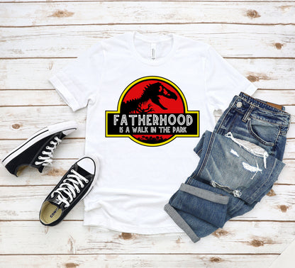 MotherHood Is A Walk In The Park / Jurassic Park / Mother’s Day T-shirt / Funny Mother’s Day Gift