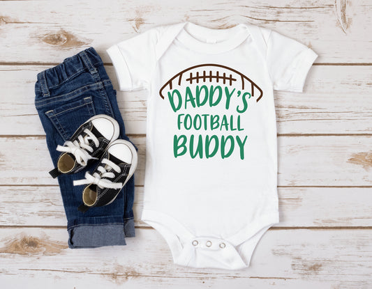 Daddy's Football Buddy Onesie