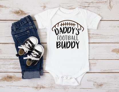 Daddy's Football Buddy Onesie