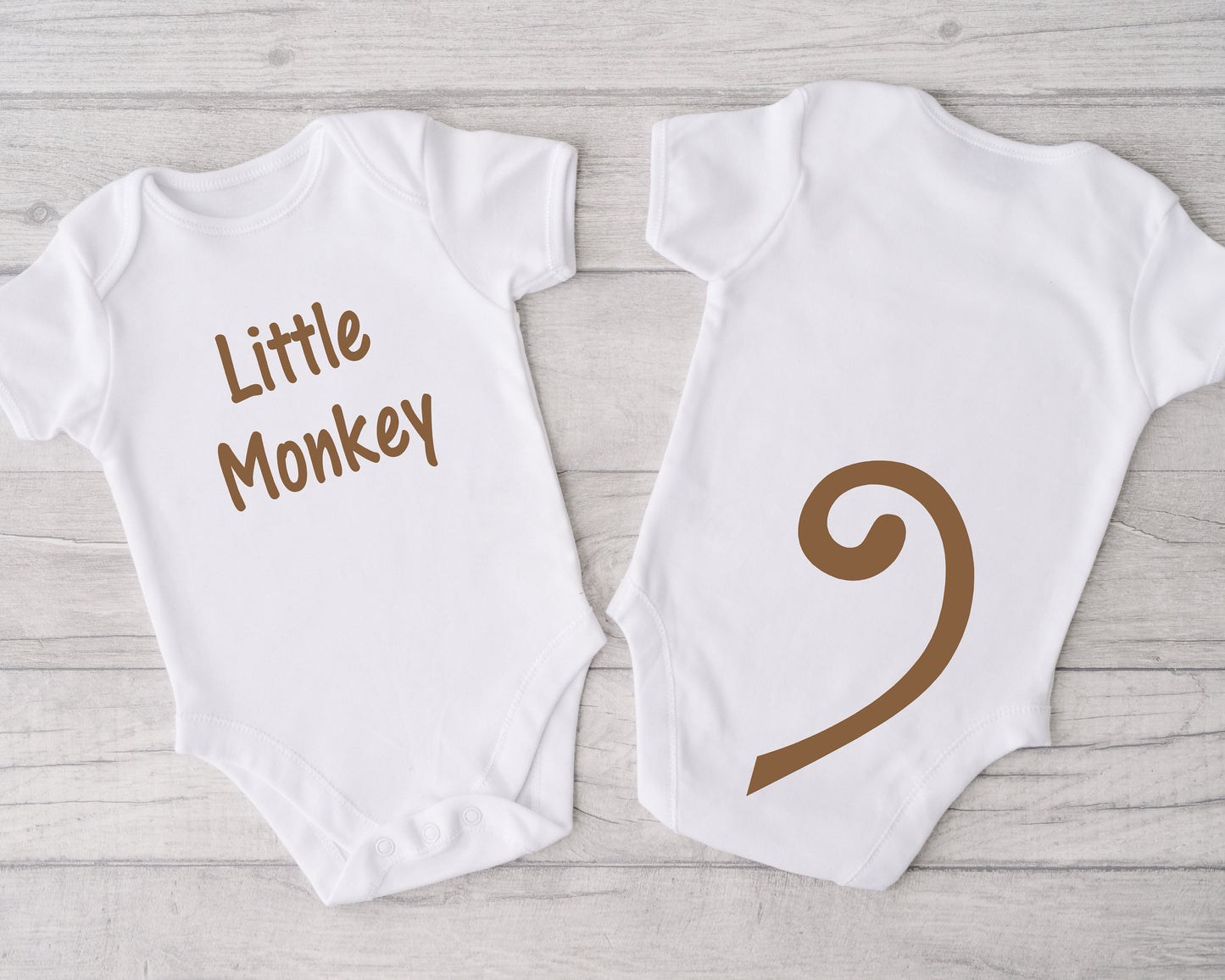 Little Monkey Baby Onesie, Monkey, Monkey Tail, Funny Onesie, Unisex Infant Onesie,  Jungle, Jungle Themed